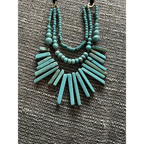 BaubleBar Turquoise statement necklace - Picture 6 of 6